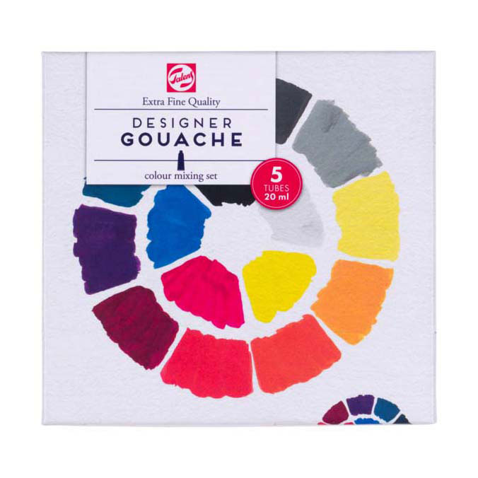 TALENS GOUACH MIXTET EXTRA FIN, TUBES 5X20ML
