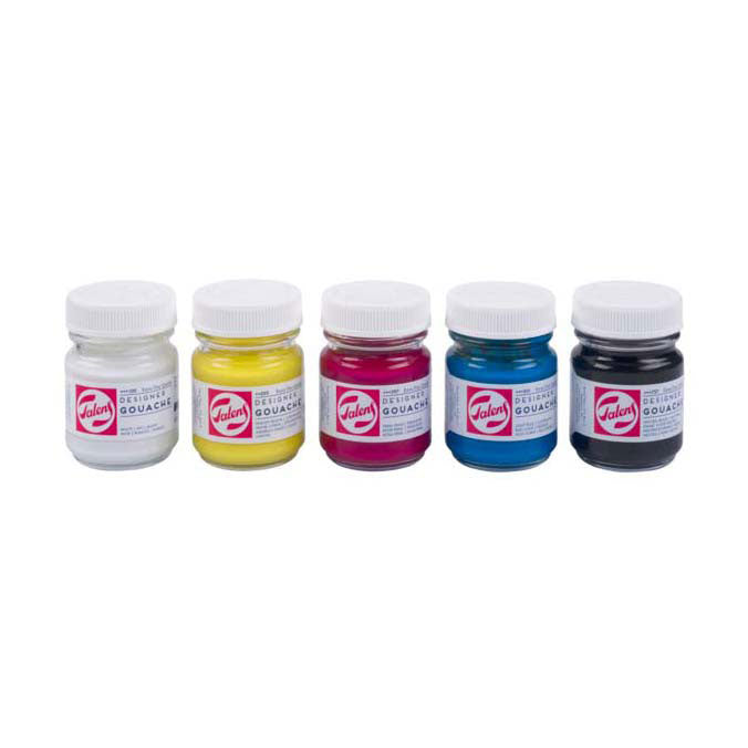 TALENS GOUACHE EXTR EXTRA BILD Set, 5x50ml flacons