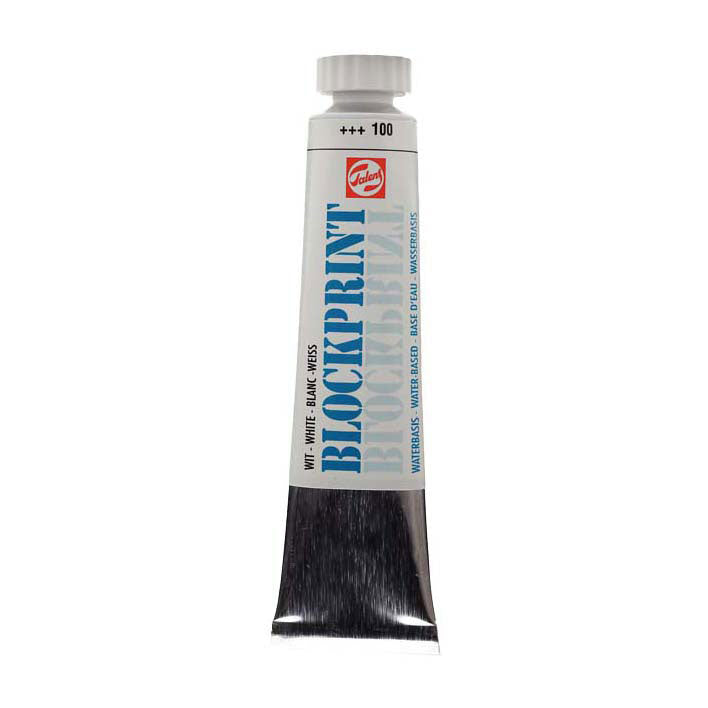 Talens Blockprint Tube 20 ml blanc 100