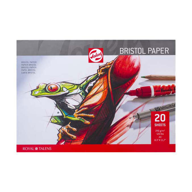 Talens Bristol Paper A4 246 G M2 20 feuilles
