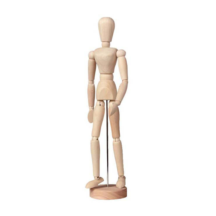 Talens Member Doll Man 30cm Blank Wood