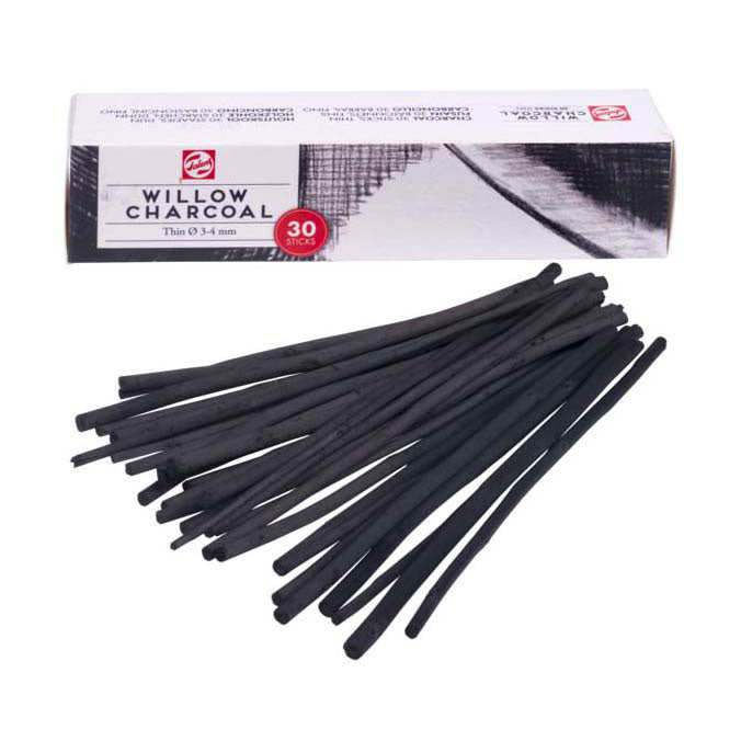 Talens mince charbon de bois 30 bars