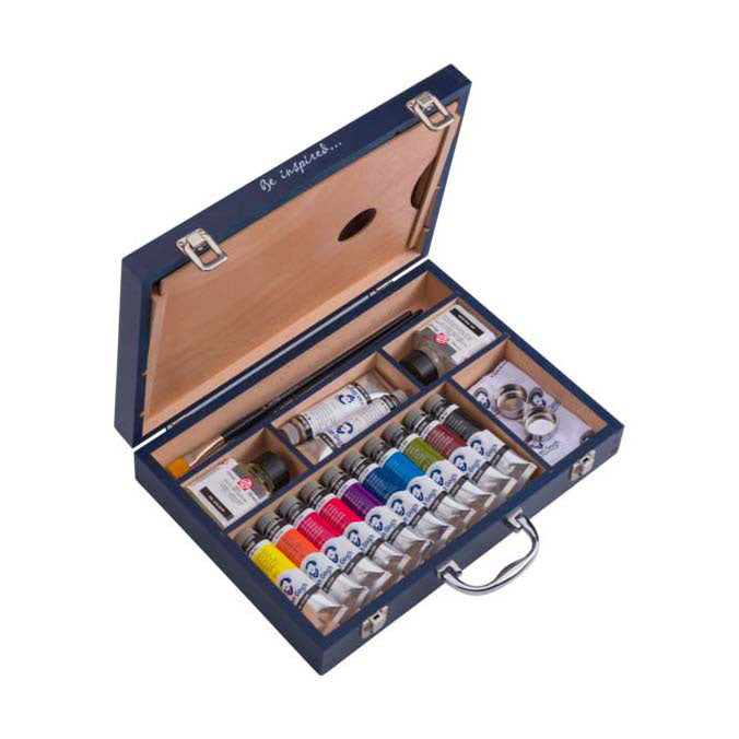 Van Gogh Oil Startersbox XL, 12x40ml et accessoires