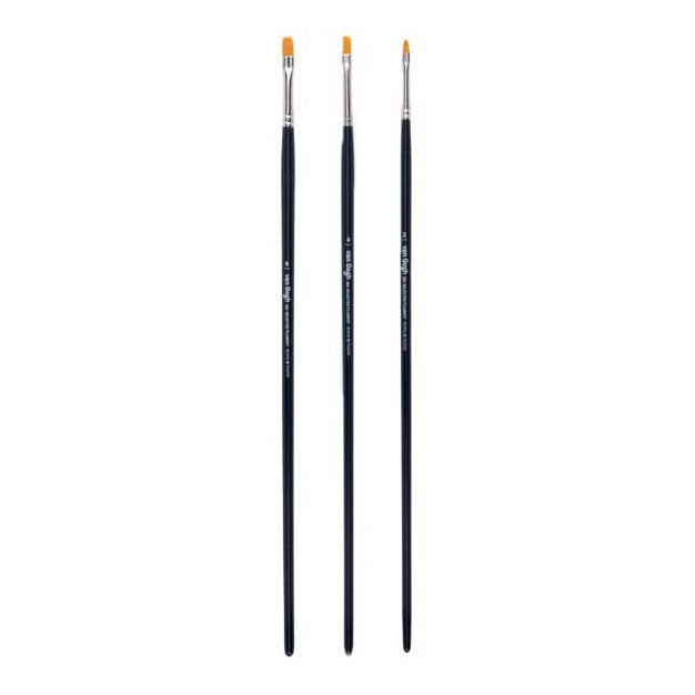 Brosse Van Gogh pour l'huile et la peinture acrylique, 3 pièces S294 No. 2-4-6
