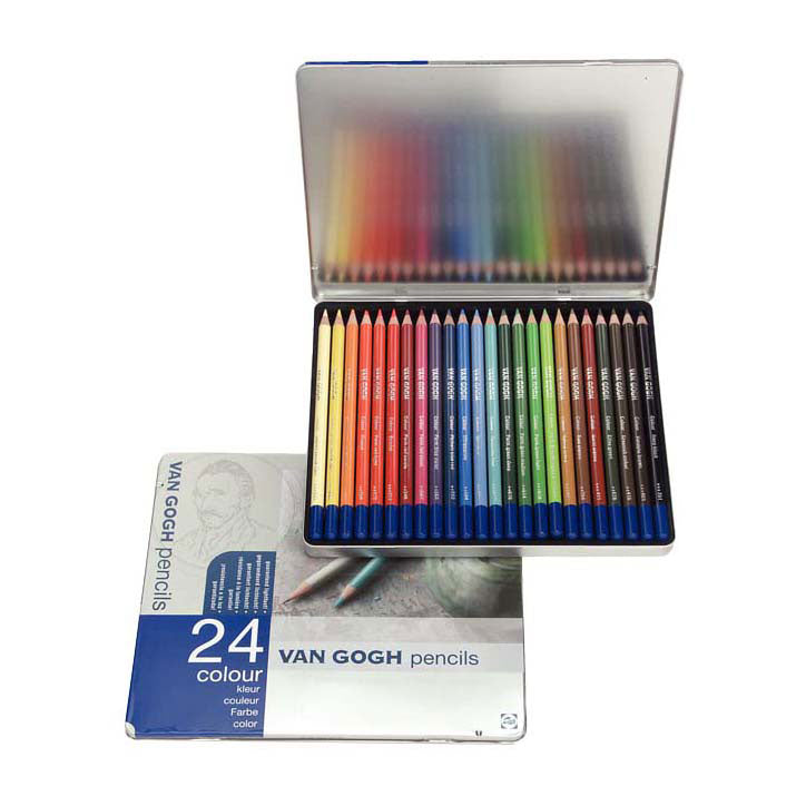 Van Gogh Basic Set Cour crayons avec 24 couleurs