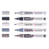 Bruynzeel – ensemble de stylos pinceaux ecoline, ombre, 5 couleurs