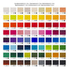 Ensemble de sélection générale de peinture acrylique série standard Bruynzeel Amsterdam 20 ml, 72 pièces.