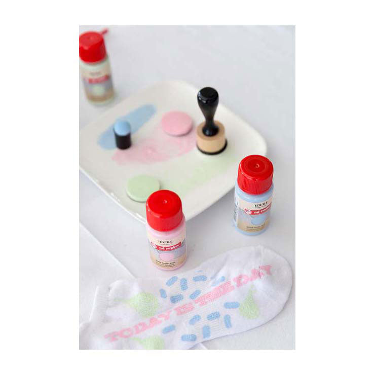 Talens art création peinture textile pastel 4x50ml