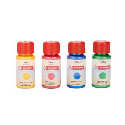 Talens art création textile peinture perle 4x50ml