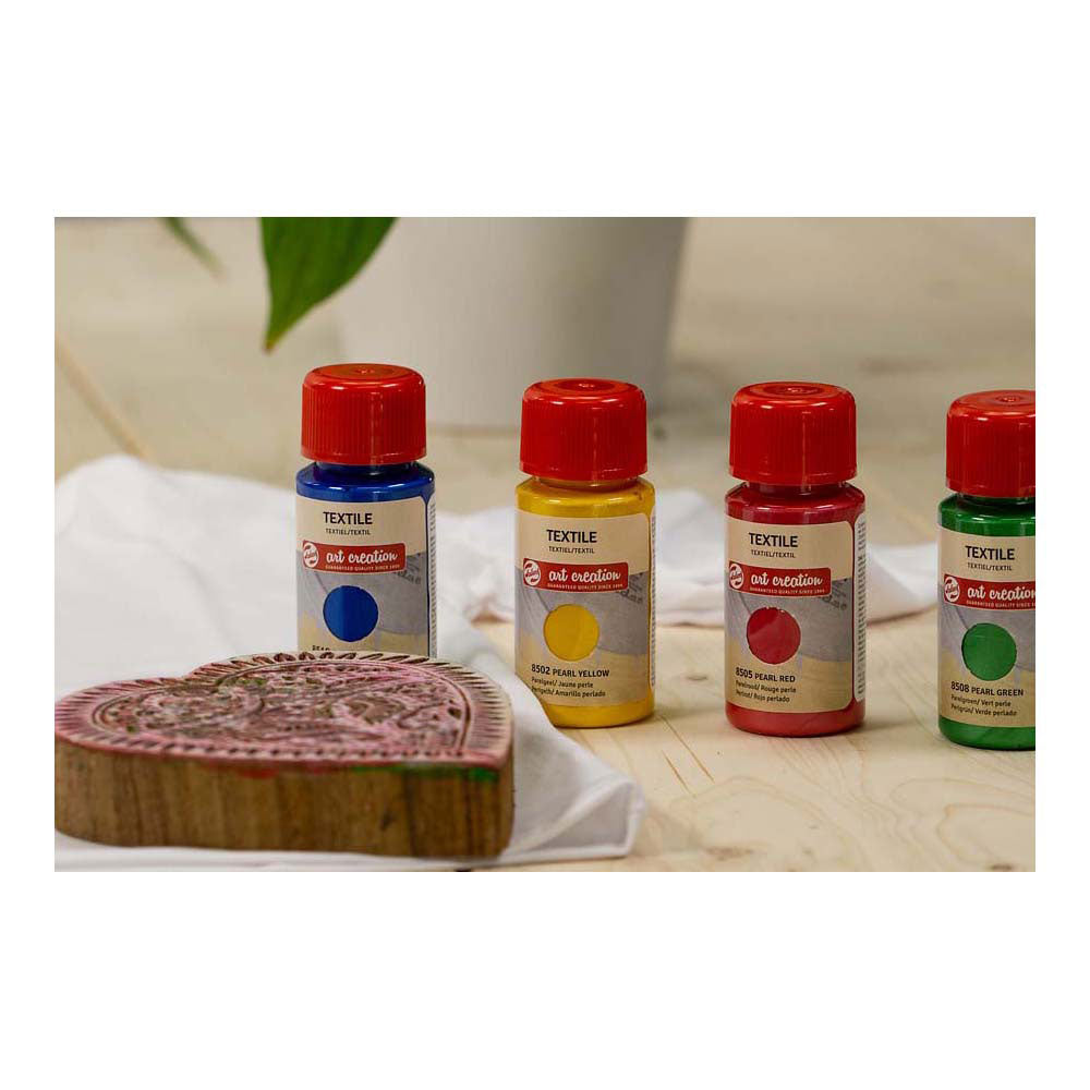 Talens art création textile peinture perle 4x50ml