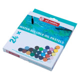 TALENS PASTELS D'HUILE SOLUBLE D'EAU-EAU, 24SE. - afbeelding 2