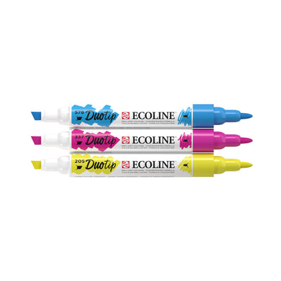 ECOLINE DUOTIP Marqueurs primaires Set, 3DLG.