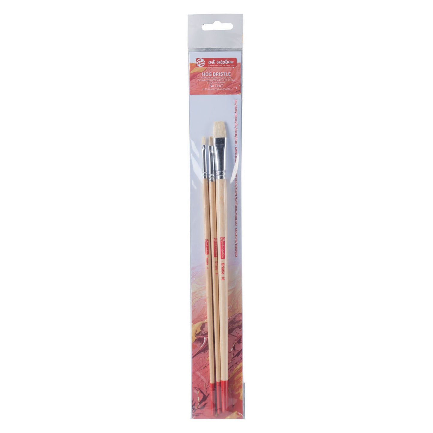 Talens Brush Set à plat, 3e.