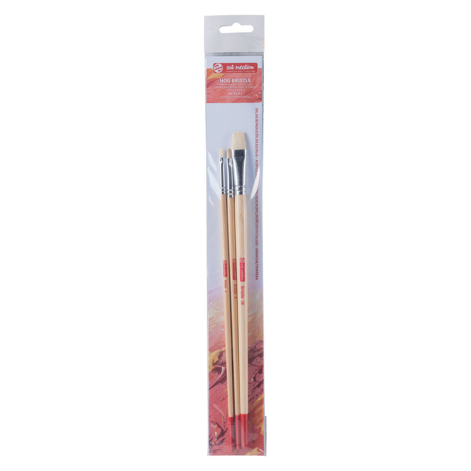 Talens Brush Set à plat, 3e.
