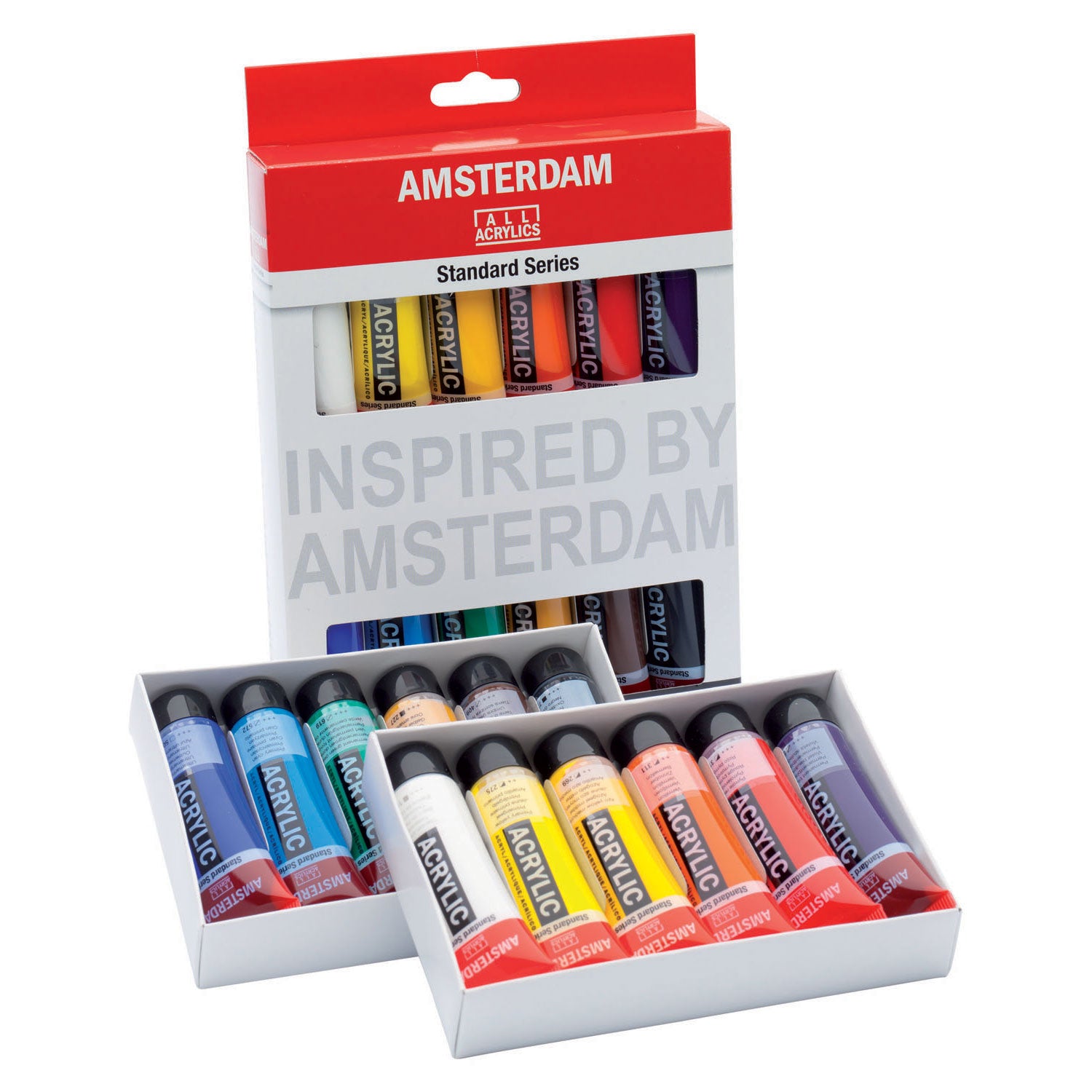 TALENS AMSTERDAM ACRYLIC PEINT STANDARD Set, 12dlg.
