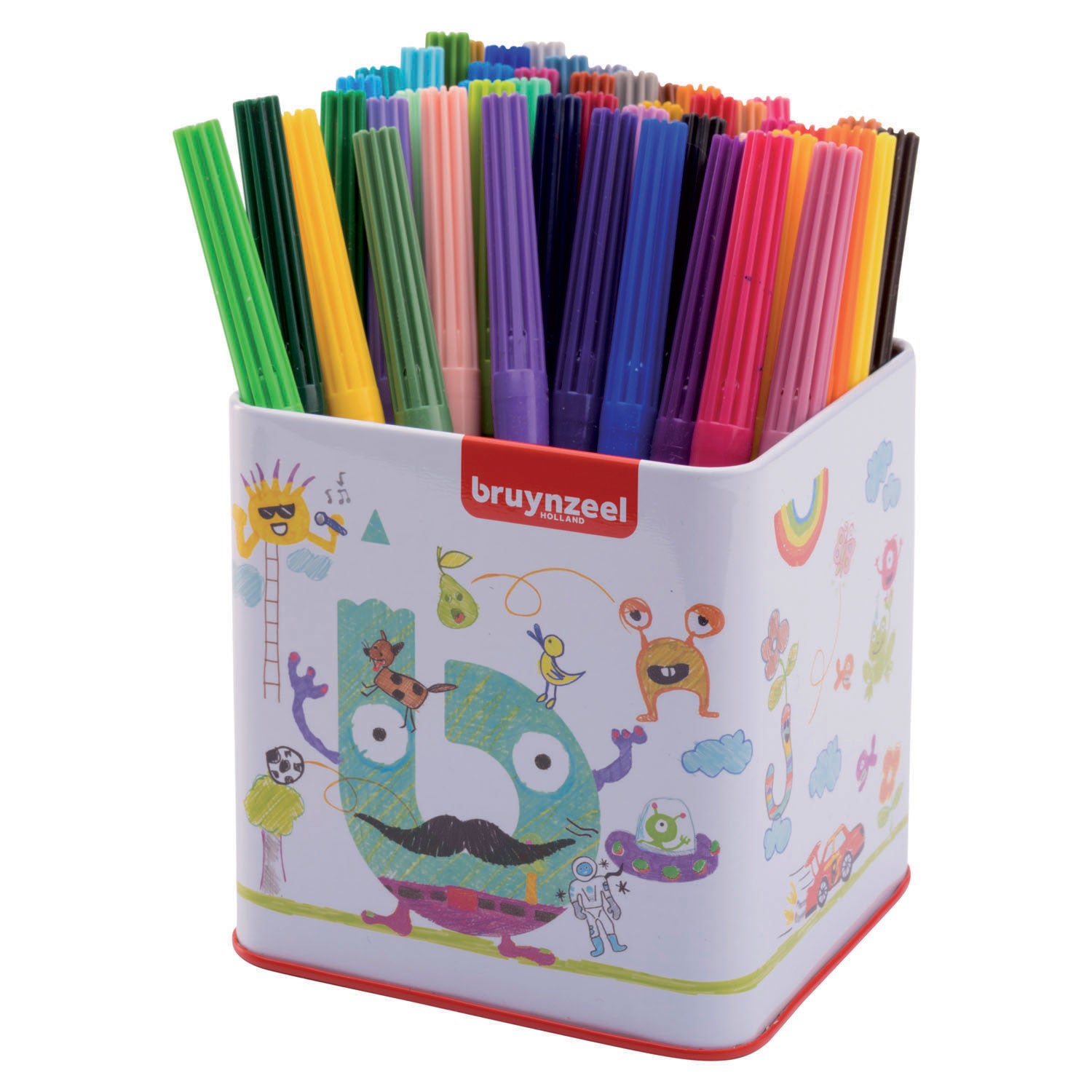Bruynzeel Super Points Felt -tifts in Tube, 48st.