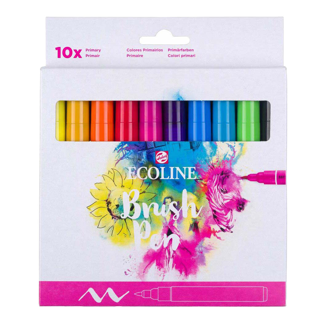 TALENS ÉCOLINE BROSSE PEN, 10SE.