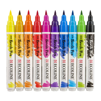 TALENS ÉCOLINE BROSSE PEN, 10e.
