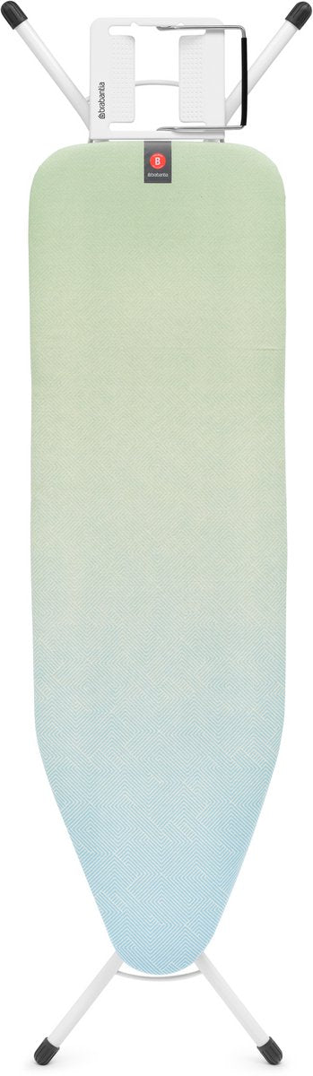 Brabantia planche à repasser b - pour fer - 124x38 cm - mer apaisante