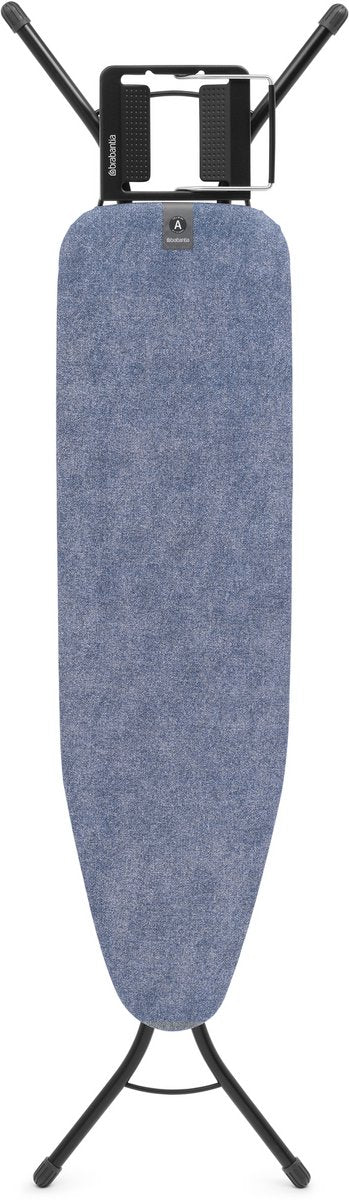Brabantia planche à repasser a - pour fer à repasser - 110 x 30 cm - bleu denim
