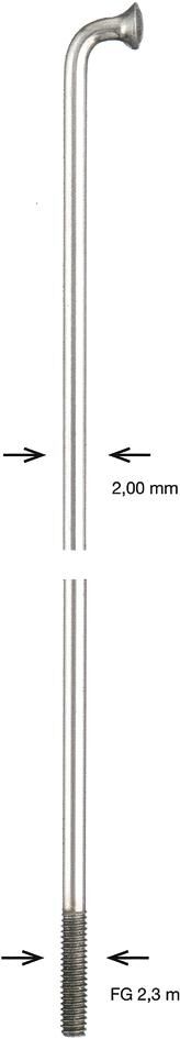 Rayon Alpina rayon zinc 2x128 mm