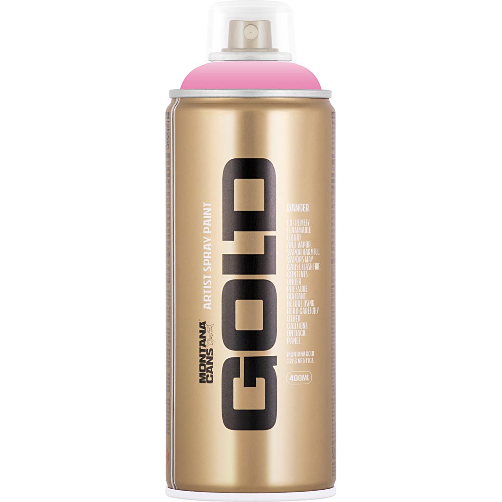 Peinture en aérosol Montana, rose clair, 400 ml 1 boîte