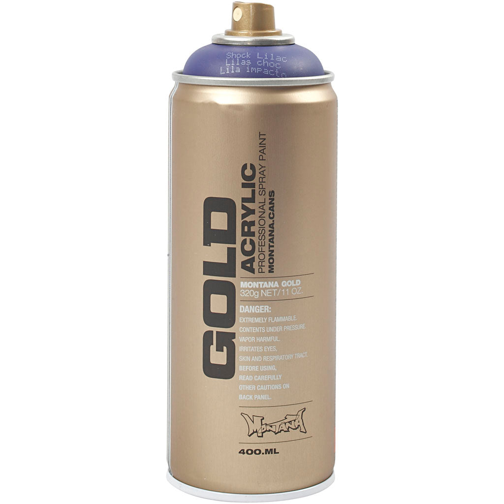 Peinture en aérosol Montana, violet, 400 ml 1 boîte