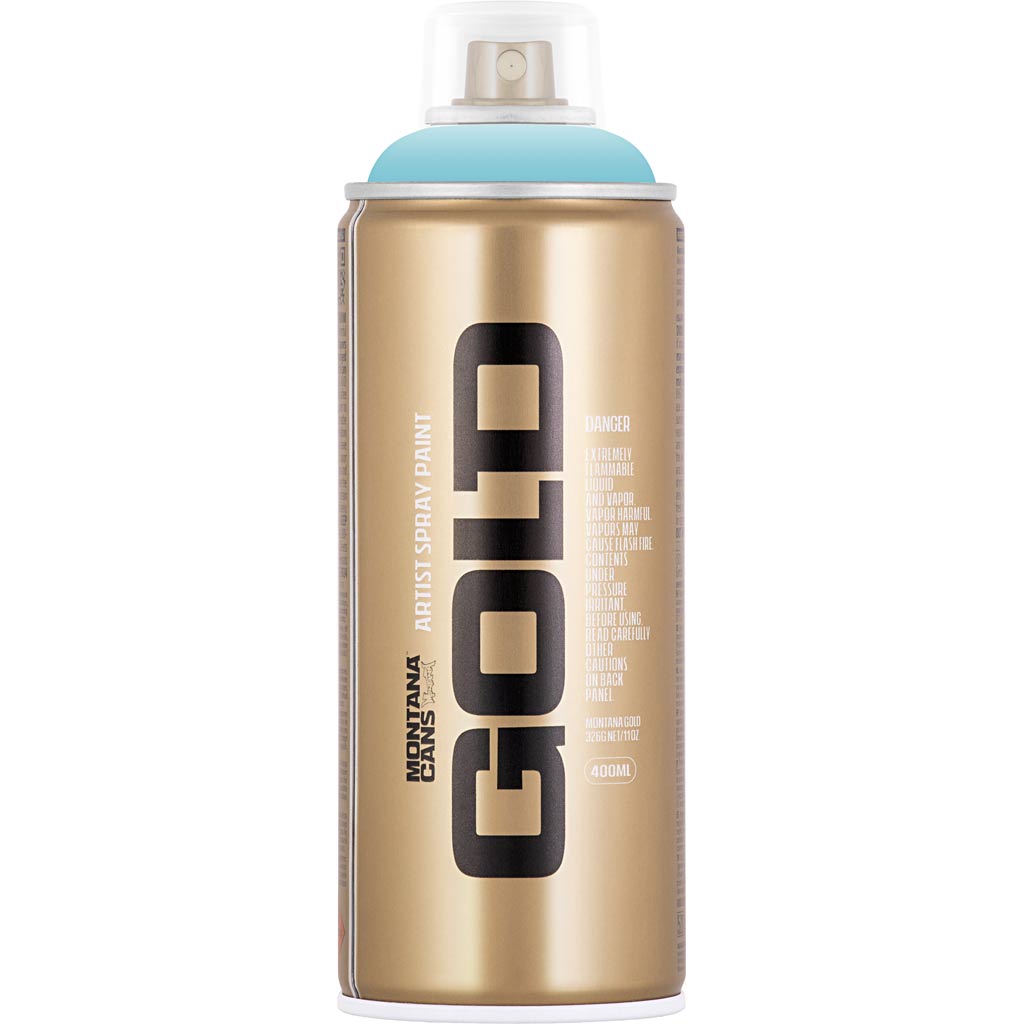 Peinture en aérosol Montana, bleu clair, 400 ml 1 boîte