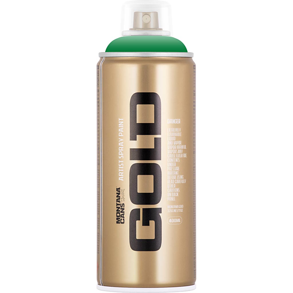 Peinture en aérosol Montana, vert, 400 ml 1 boîte