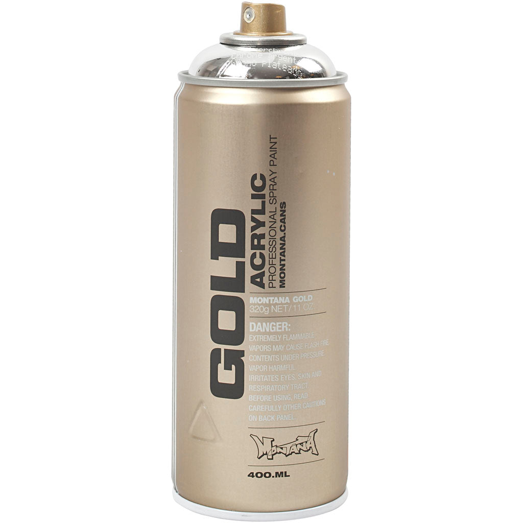 Peinture en aérosol Montana, argent, 400 ml 1 boîte