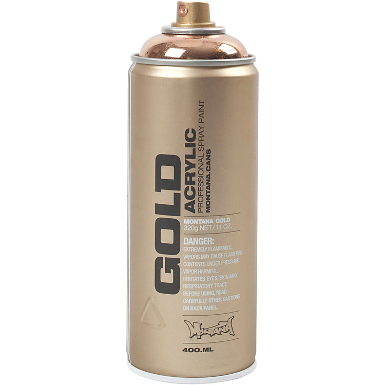 Peinture en aérosol Montana, cuivre, 400 ml 1 boîte