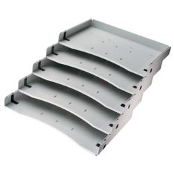 Etagères inclinées Bach pour caisson à tiroirs Hammerer acsa gris 327 mm x 212 mm x 33 m