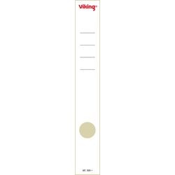 Classeur étiquettes de dos viking blanc 10 morceaux de papier