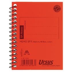 Bloc spirale Ursus sp11 10x8cm. Couverture 270 g/m²