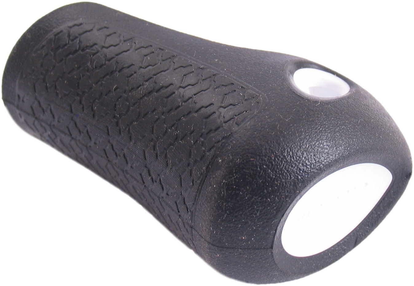 Gazelle Handle Cap Recht Basic 88 mm noir avec forêts blanches