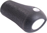 Gazelle Handle Cap Recht Basic 88 mm noir avec forêts blanches - afbeelding 1