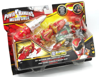 Rangers Sky Brothers Zord Véhicule avec Red Ranger