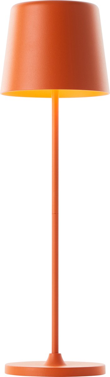 Lampe de table rechargeable Brilliant kaami - extérieur - led 2w 3000k - 3 stepdim - ip44 - orange