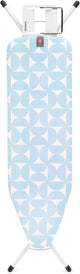 Brabantia planche à repasser b - pour fer - 124 x 38 cm - brise fraîche