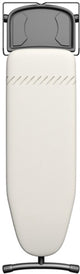 Table à repasser Laurastar planche confort beige, 38cm x 120cm, 100% coton, ergonomique, hauteur réglable, support fer à repasser, système de fermeture sécurisé