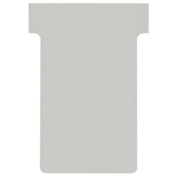 Cartes à insérer en T atlanta carton 60x15x85x48,5mm gris