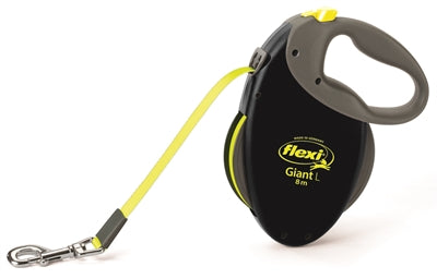 Flexi rollijn ruban géant néon noir jaune