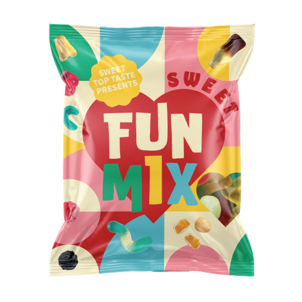 Sachet de mélange sucré et amusant au goût sucré (25x 100gr)