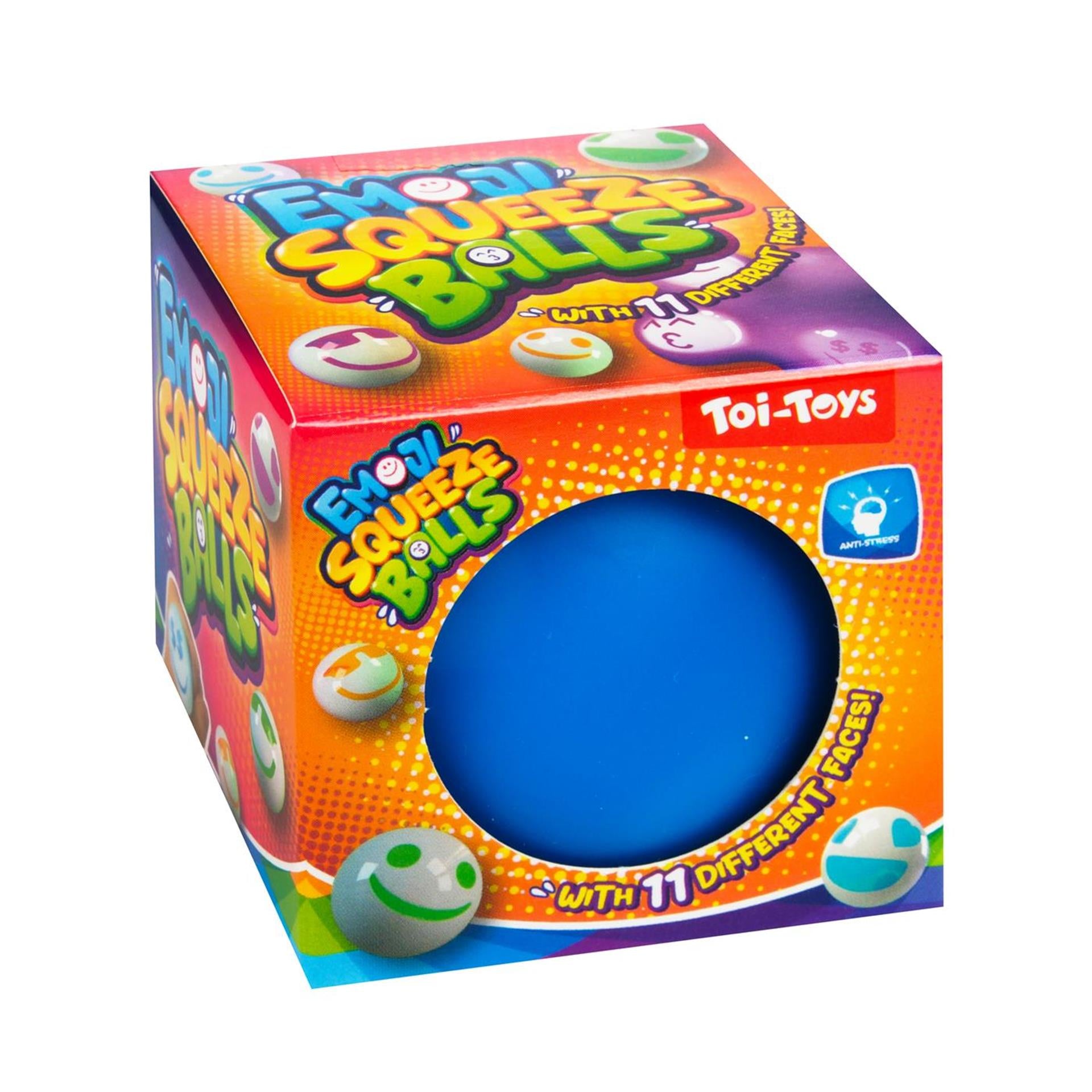 Toi-toys toi toys balle à presser emoji 6cm