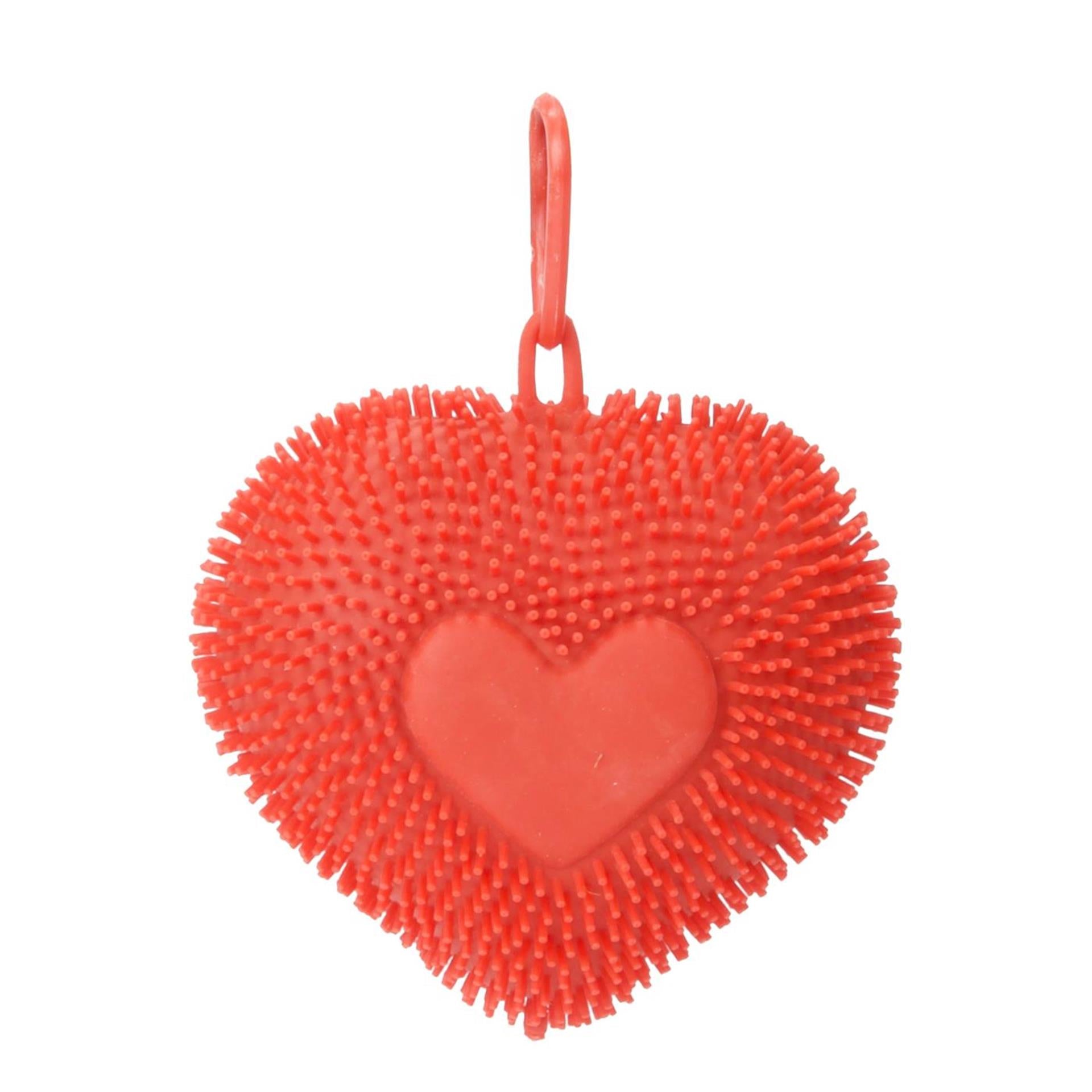 Pullerball Keychain Hart 7 cm 6 Assorti