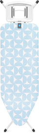 Brabantia planche à repasser c - pour fer - 124x45 cm - brise fraîche