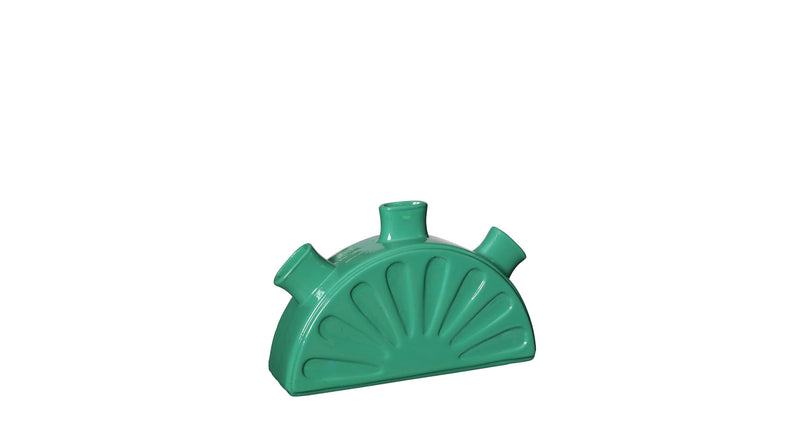 Vase vert citron 19 cm | 18 pièces