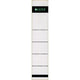 Classeur étiquettes de dos Leitz gris 100 morceaux de papier