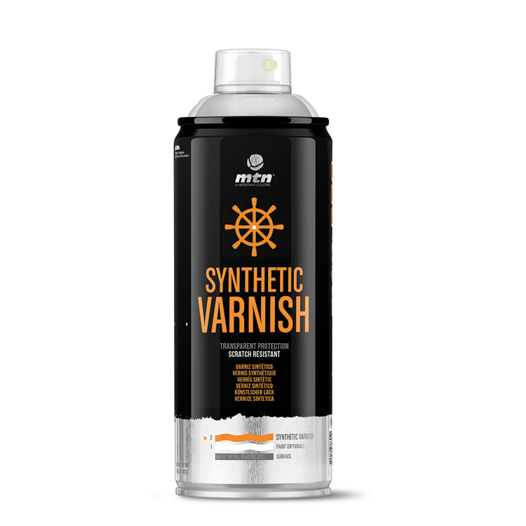 Mtn 1070457 - vernis synthétique pro : satiné | 3 pièces