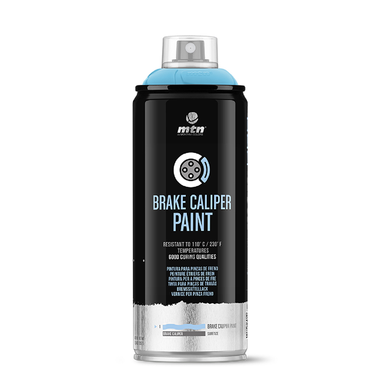 Mtn 1070501 - peinture étrier de frein pro bleu métallisé | 3 pièces